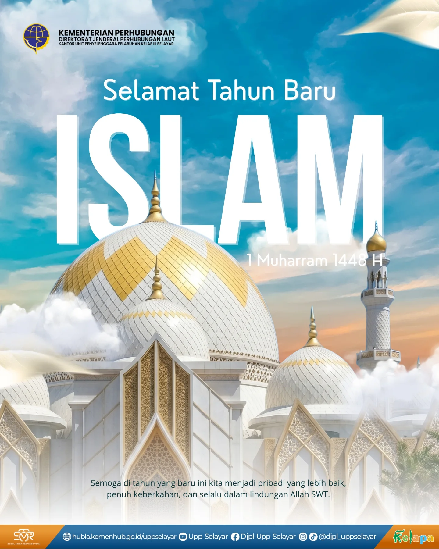 Selamat Tahun Baru Islam 1 Muharram 2026 / 1448 H